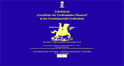 Desktop Screenshot of grossenhainer-husaren.de